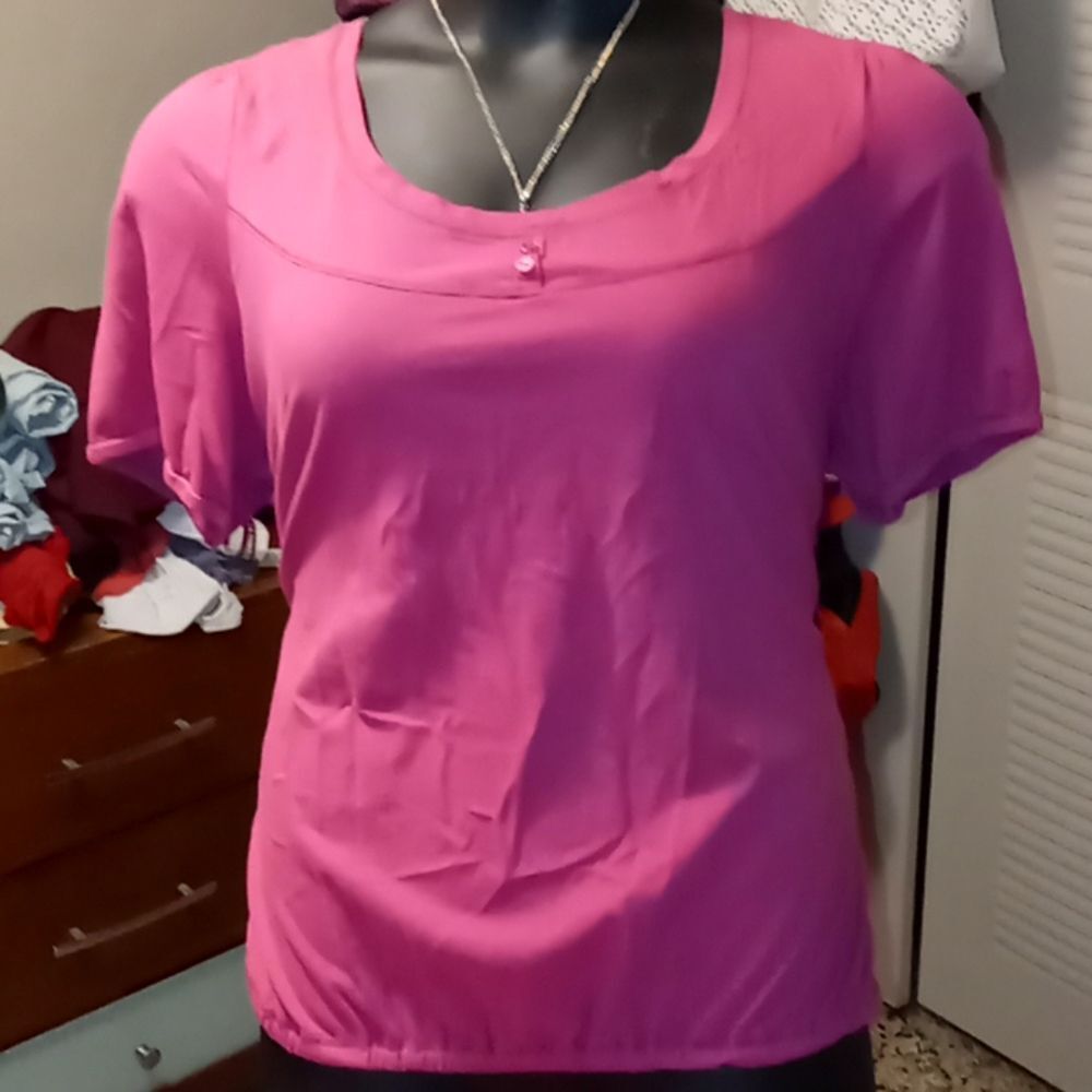Pink blouse